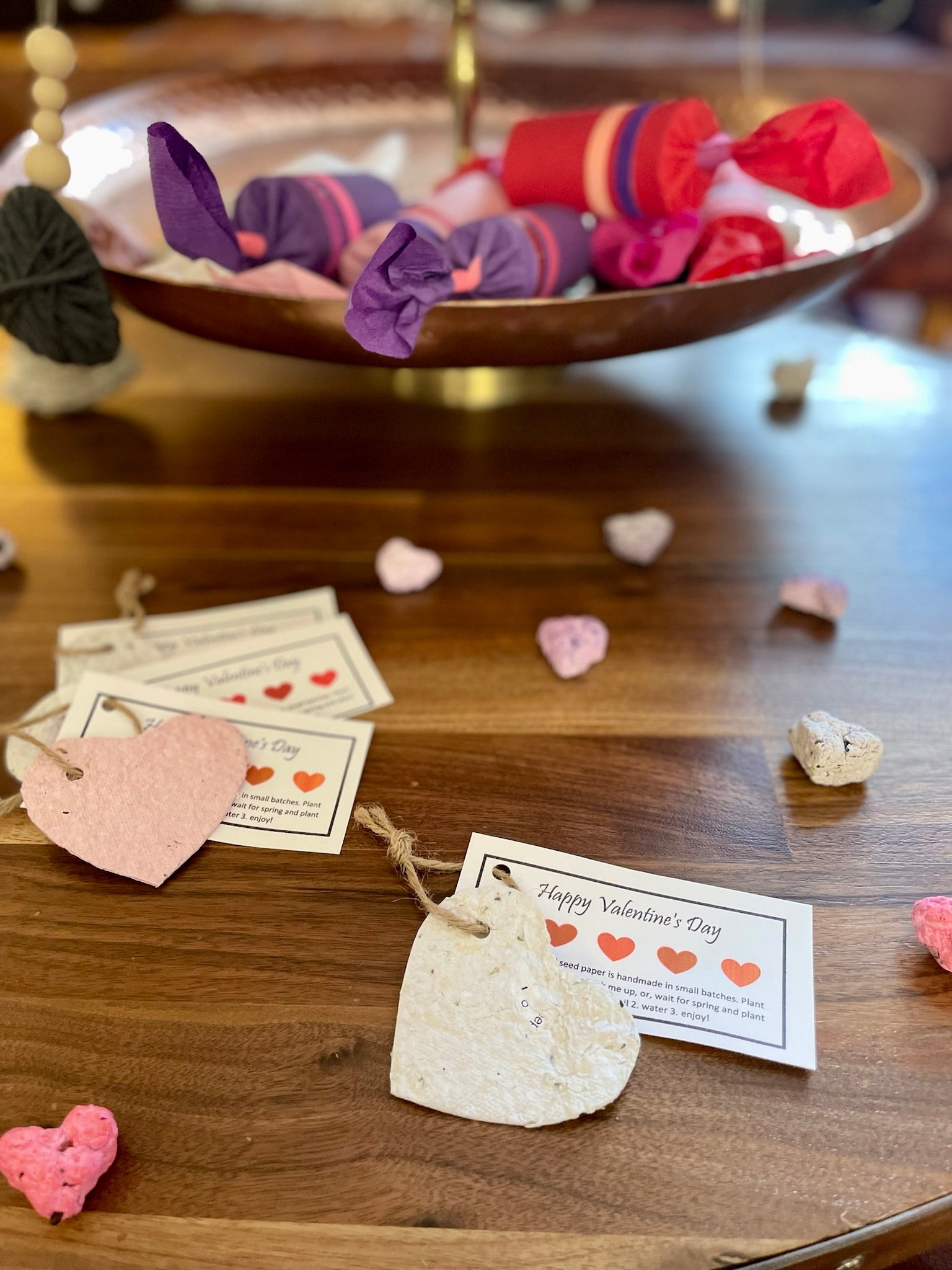 Seed Paper DIY Valentine's